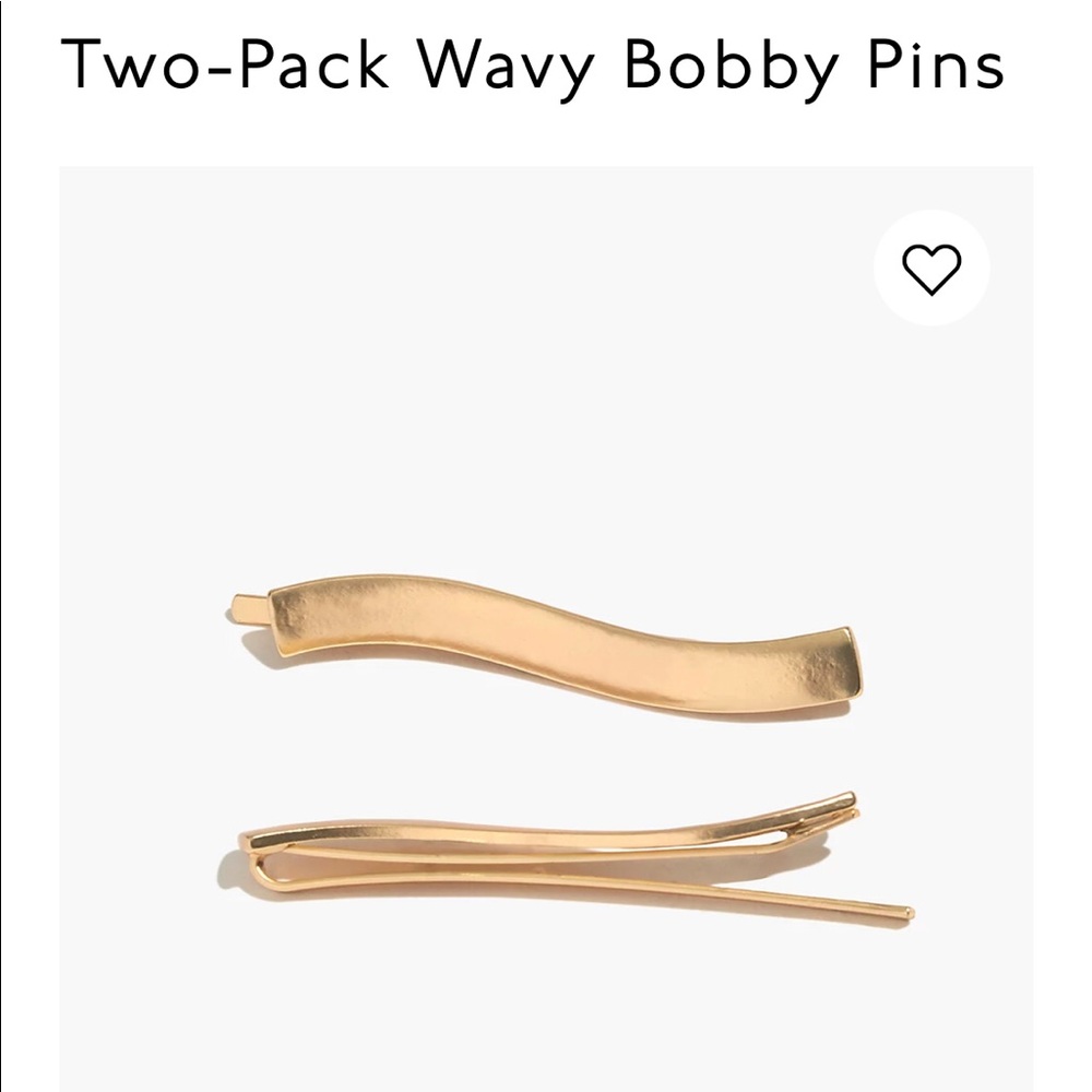 Madewell Wavy Bobby Pins
